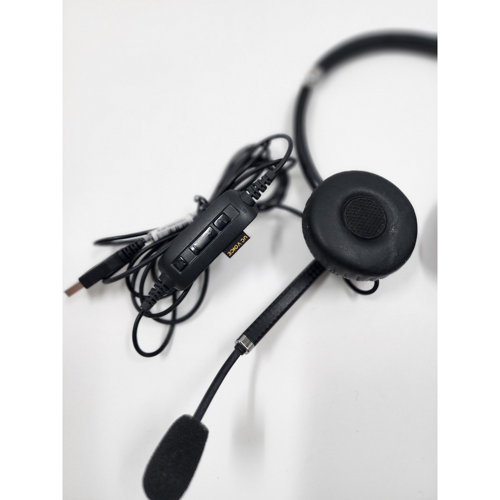 Jabra UC Voice 750 Duo Wired USB Headset Black Noise Canceling HSC012 - Picture 5 of 5